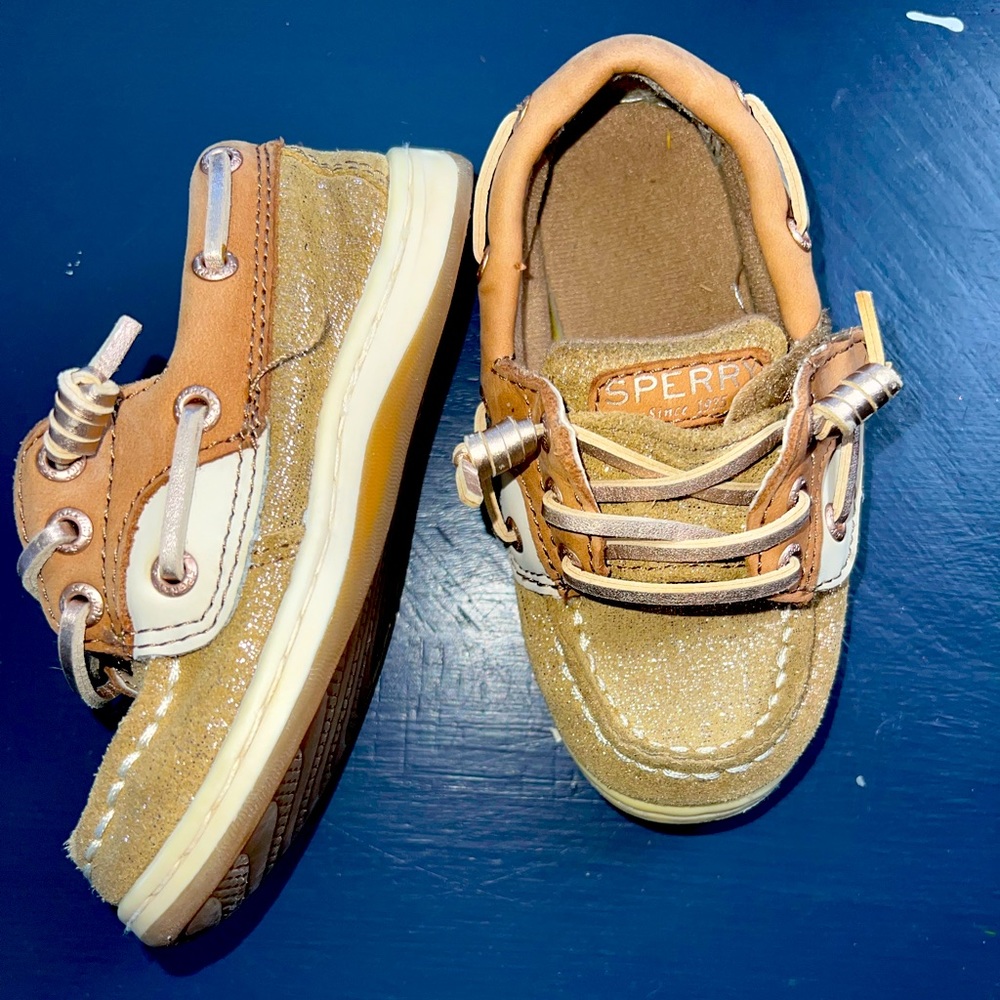 Toddler Sperry- Songfish Junior Gold